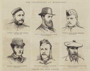 The Volunteers at Wimbledon by Theodore Blake Wirgman